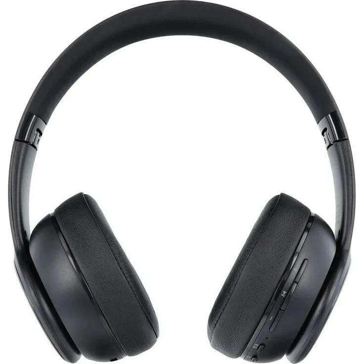 DOQAUS DESIGN 3 Over-Ear-Kopfhörer, Schwarz, Wireless mit ca. 65 Stunden Laufzeit