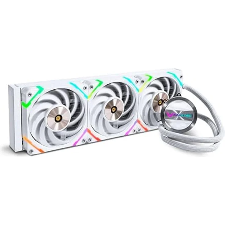 Valkyrie Dragonfang ARGB (360mm, White) Wasserkühlung – Bild 1