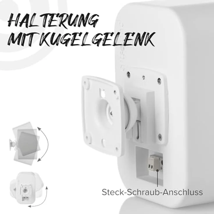 Artsound UNI30 B, 2-Wege 2.0 Lautsprecher, kabelgebunden, 100-20000 Hz, 8 Ohm, Schwarz – Bild 6