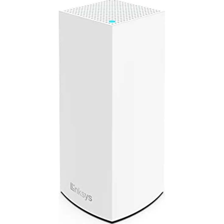 Linksys Atlas 6 Mesh-WiFi 6-System – Dual-Band AX3000 WLAN Router Extender mit 4-mal höherer Geschwindigkeit bis zu 3.0 Gbit/s – mehr als 25 Geräte und 185 m² Funkabdeckung – 1er-Pack, Weiß – Bild 1