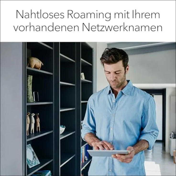 Netgear AX3000 Dual-Band WiFi 6 Mesh Repeater, 2400 Mbit/s, 600 Mbit/s, WPA3-Verschlüsselung, für bis zu 140 m² – Bild 3