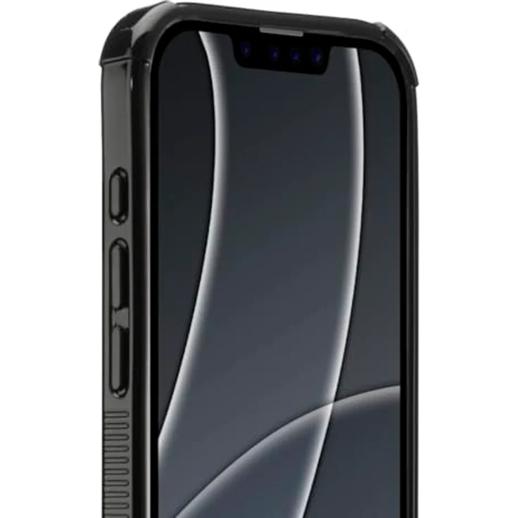Hama Handyhülle Extreme Protect für Apple iPhone 16e (Bumper D3O-lizenziert, stoßfest, sturzsicher und bruchsicher, Case für induktives Laden, Farbverlauf) schwarz – Bild 5