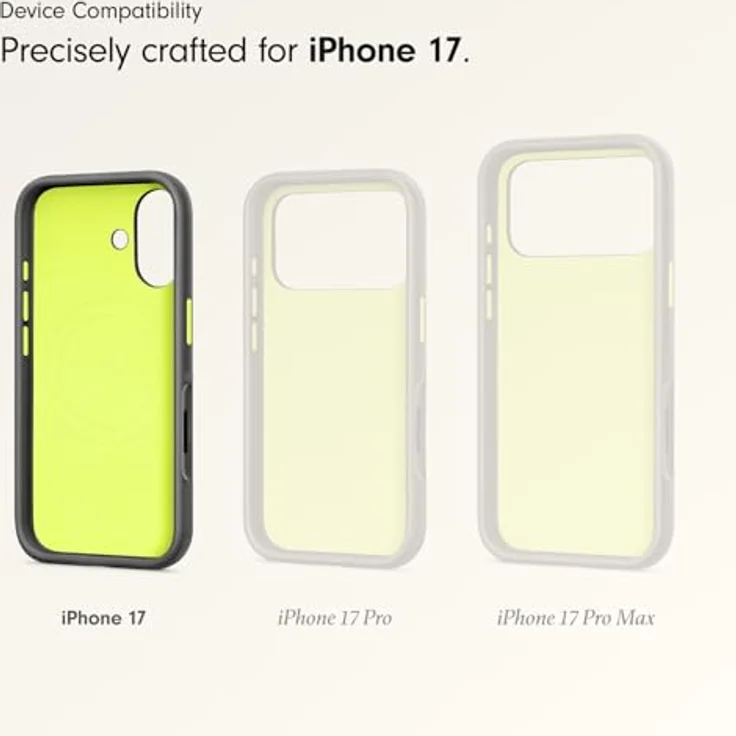 Beats iPhone 17 Rugged Case mit MagSafe, stoßfest, matte Außenseite mit Mikrofaserauskleidung – Bergnacht – Bild 3