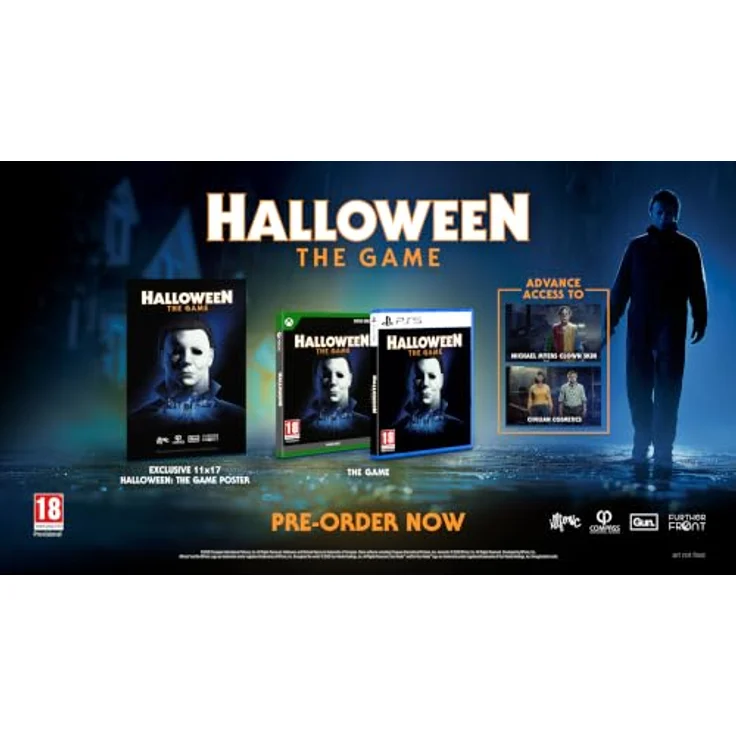 Nighthawk Interactive Halloween: The Game - PS5 (englische Version) mit exklusivem Poster, Michael Myers Clown-Skin und dynamischen Gameplay-Features – Bild 2