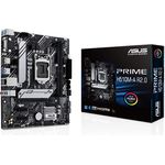 ASUS Prime H510M-A R2.0 Mainboard Sockel Intel LGA1200 (Intel H470 Chipsatz, mATX, DDR4, USB 3.2 Gen 1, M.2, 1Gb Ethernet, Aura Sync)