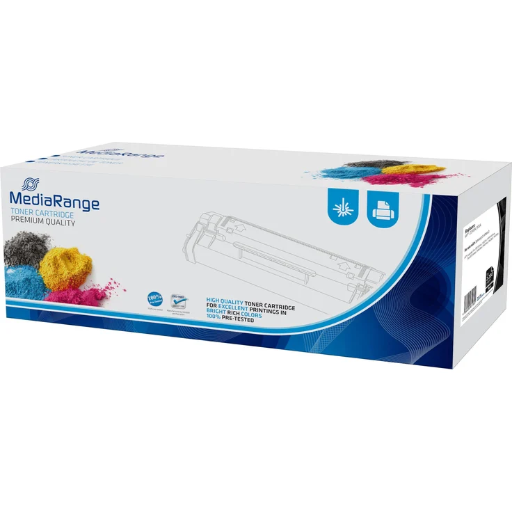 MediaRange CE410A Toner-Kassette, Schwarz, für Laser- und Multifunktionsdrucker