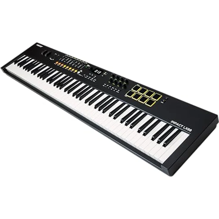 Nektar Impact LX mk3, 88-Tasten Midi-Controller mit halbgewichteten Tasten, 8 Fadern und DAW-Integration – Bild 3