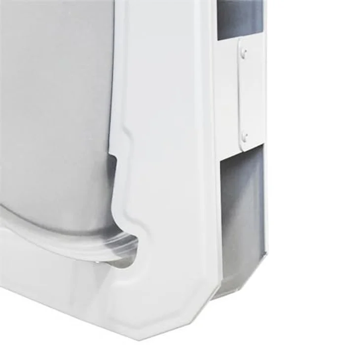 PremiumX DELUXE SAT Anlage 100cm Aluminium, hellgrau, mit LED Quad LNB für bis zu 4 TV Receiver, inkl. 8 F-Stecker – Bild 6