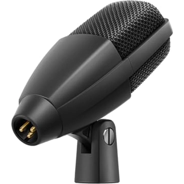Sennheiser MD 421 Kompakt, Mikrofon mit hohem Schalldruckpegel und präziser Klangwiedergabe, schwarz – Bild 5