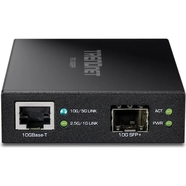 Trendnet 10GBASE-T to SFP+ Fiber Media, Transceiver, Schwarz – Bild 5