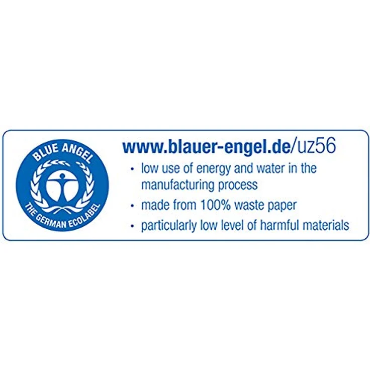 Generic Exacompta 46970E, Recycling-Aktenordner im 10er Pack, DIN A4, farblich sortiert, für bis zu 200 Blatt – Bild 3