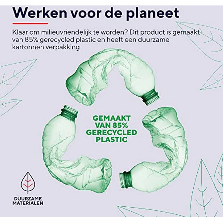 Trust Trezo Tastatur Maus Set Kabellos, NL / US QWERTY Layout, Nachhaltiges Design, Leise und Ergonomische Combo, 48 Monaten Batterielaufzeit, 2.4 GHz, PC, Laptop – Bild 3