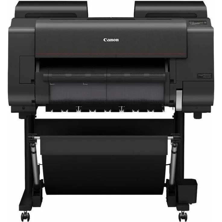 Canon imagePROGRAF PRO-2600 Großformatdrucker WLAN Bubblejet Farbe 2400 x 1200 DPI A1 (594 x 841 mm) Ethernet/LAN, 12-Farbdrucker für erstklassige Fotos und Kunstwerke, Schwarz