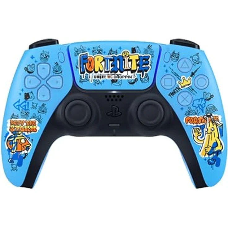 Sony PlayStation 5 DualSense gamepad FORTNITE V2 - Ergonomisches Design, kabellose Verbindung, limitierte Edition, Schwarz – Bild 1