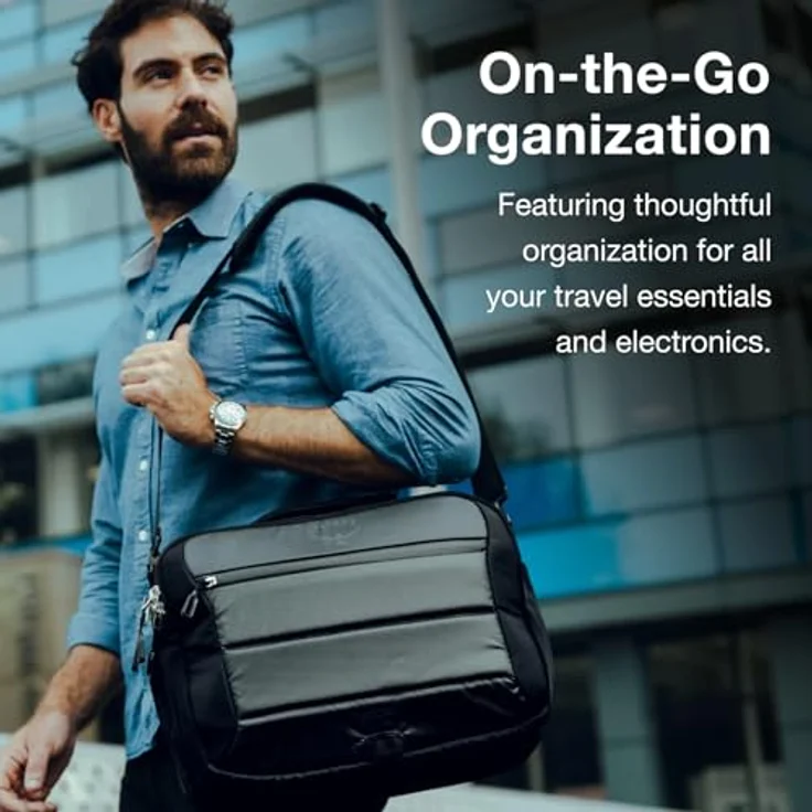 Osprey Ozone Aktentasche 42 cm mit Laptopfach (17.32"), Nylon, Schwarz, Unisex, viele Fächer – Bild 5