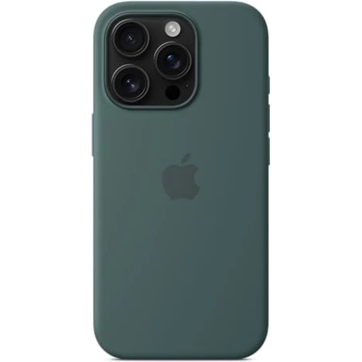 Apple iPhone 16 Pro Silikon Case mit MagSafe – Seegrün – Bild 4