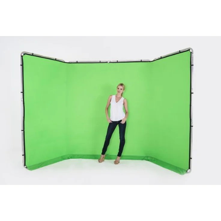 Lastolite von Manfrotto LL lb7622 4 m Panorama Hintergrund Cover Chromakey Grün – Bild 2