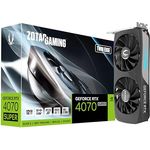 Zotac Geforce RTX 4070 Super Twin Edge 12 GB Grafikkarte, Schwarz