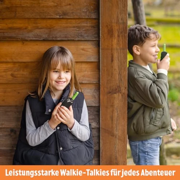 Moses Expedition Natur Walkie-Talkie, unisex Funkgerät für Kinder ab 6 Jahren, 120 g, kompakte Größe 3.9 x 15 x 17 cm – Bild 5