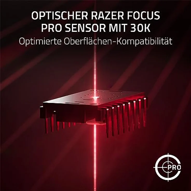 Razer DeathAdder V3 Pro - Leichte kabellose Ergonomische Esports-Maus (63g Leichtes Design, Focus Pro 30K Optischer Sensor, Mausschalter Gen-3, HyperSpeed Wireless) Faker-Edition – Bild 5