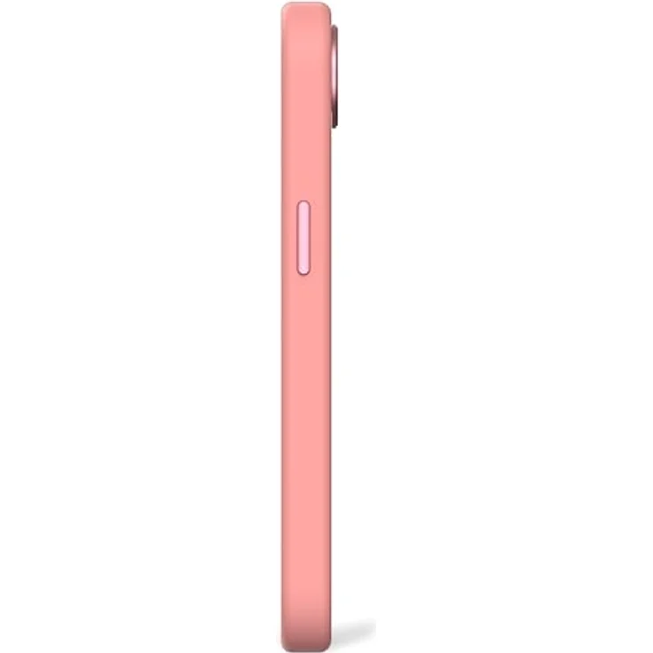 Decoded Bubble Gum Antimicrobial Silicone Backcover für iPhone 16e, MagSafe-kompatibel mit Mikrofaser-Futter und Rundumschutz – Bild 4