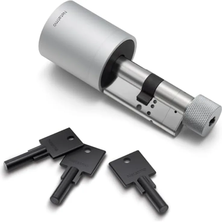Netatmo Smart Doorlock + Smart Key 3er-Set - Schwarz