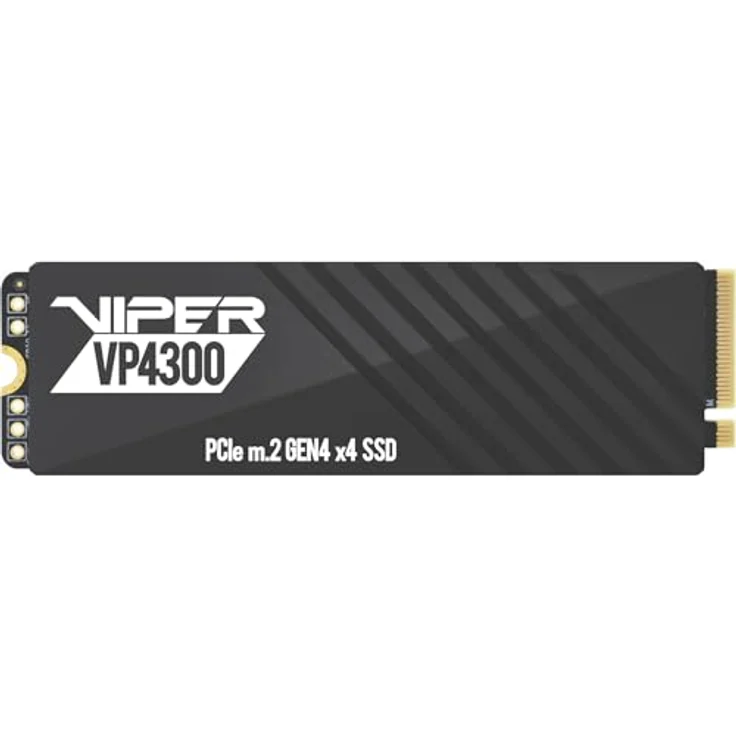 Patriot Viper VP4300 2 TB SSD, schwarz, PCIe 4.0 x4, NVMe 1.4, M.2 2280 (VP4300-2TBM28H) – Bild 3