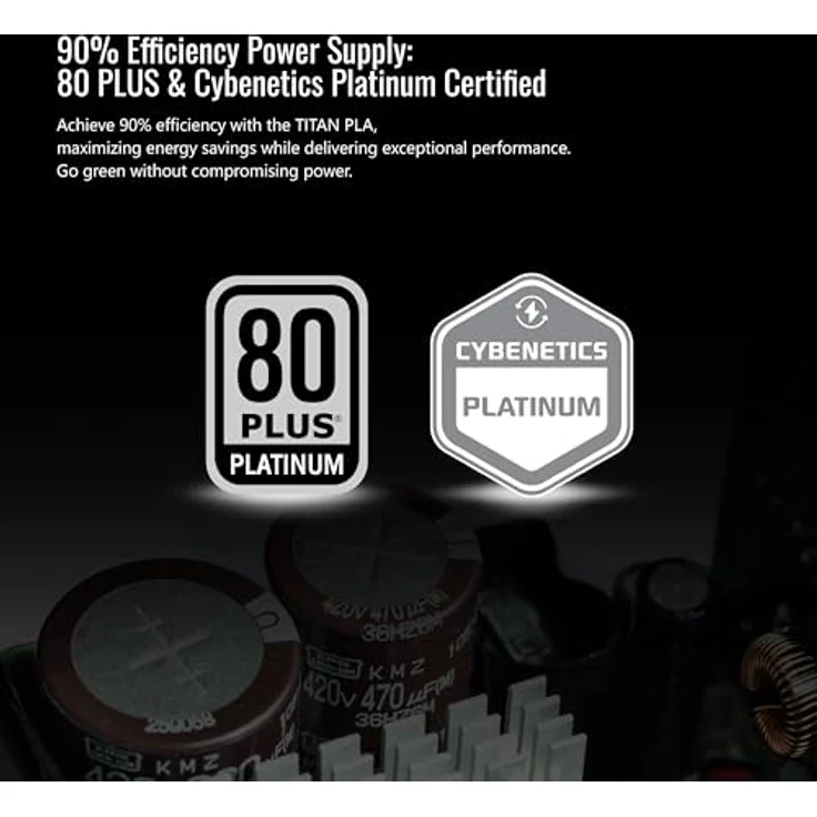 Montech Titan Platinum 1000 W Netzteil – Bild 3