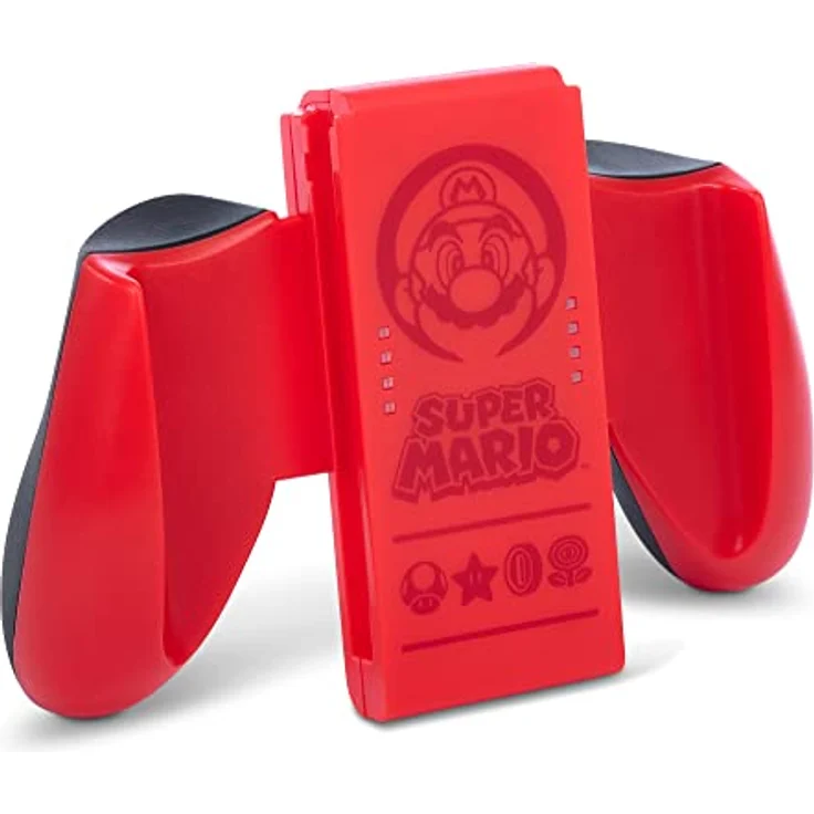 PowerA Joy-Con-Komfortgriff für Nintendo Switch - Super Mario - Rot – Bild 2