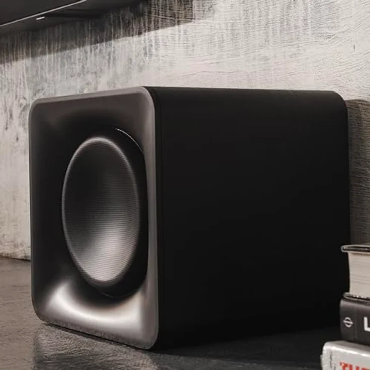 Klipsch Flexus SUB 100 kabelloser Subwoofer, Schwarz, exklusiv für Flexus Soundbar geeignet – Bild 5
