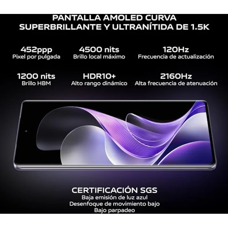 VIVO V40 5G Smartphone, 12 GB RAM + 512 GB ROM, 17,9 cm (6,78 Zoll) AMOLED-Display, ZEISS 50-MP-Kamera, Silver – Bild 4