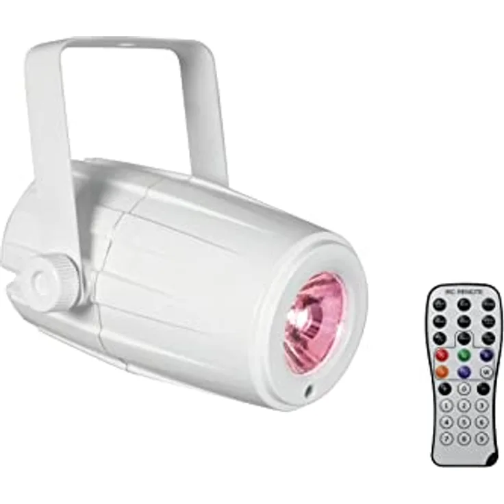 EUROLITE LED PST-5 QCL Spot ws | Eng abstrahlender Pinspot mit 5-W-4in1-LED in RGBW