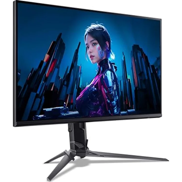 Acer Predator XB253Q F3, 24.5 Zoll Full HD Gaming Monitor, IPS, 320Hz DP, 240Hz HDMI, 1ms, höhenverstellbar, drehbar, FreeSync Premium – Bild 2