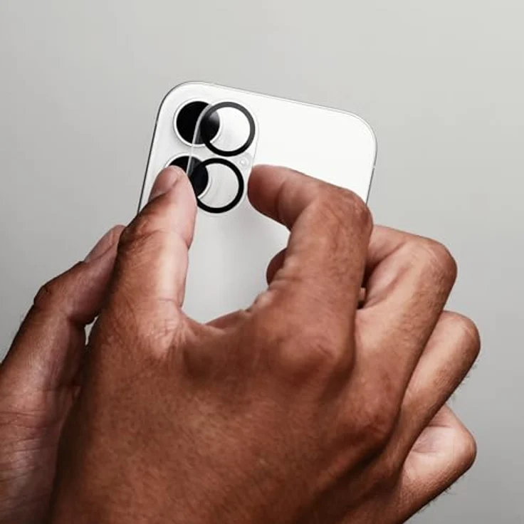 Vonmählen Lens Protector iPhone 17 Air, Kameralinse Schutzfolie für Apple iPhone 17 Pro, transparent, 1 Stück – Bild 3