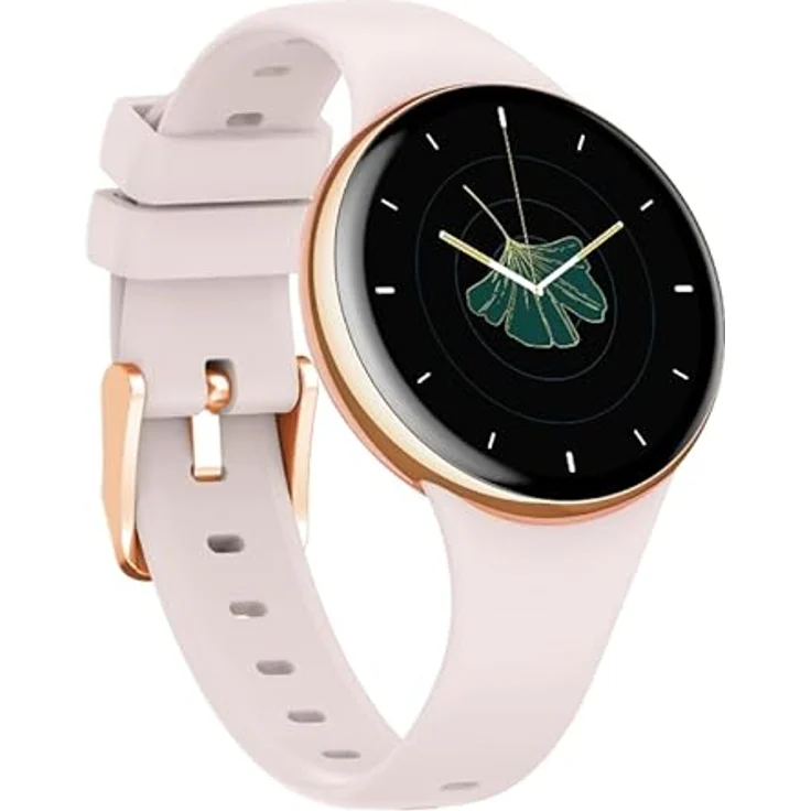MP myPhone Watch Mini Goldene Metallhülle, 1,04-Zoll Amoled-Bildschirm, IP68, Mehrere Sportmodi, FitCloudPro-App – Bild 2