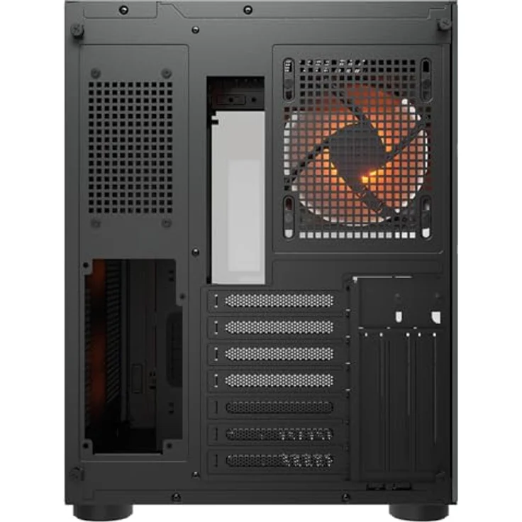 COUGAR Gaming Gehäuse PC Midi Tower Schwarz, ATX/Micro-ATX/Mini-ITX mit ARGB-Beleuchtung und optimierter Kühlung – Bild 6