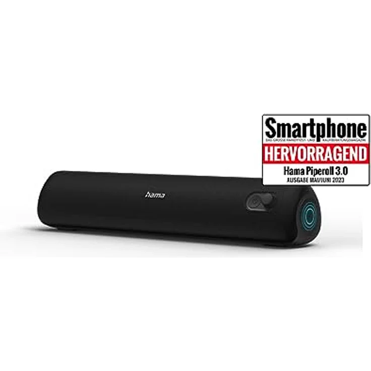 Hama PipeRoll 3.0 Bluetooth Lautsprecher (12 h Akkulaufzeit, Schwarz) – Bild 29