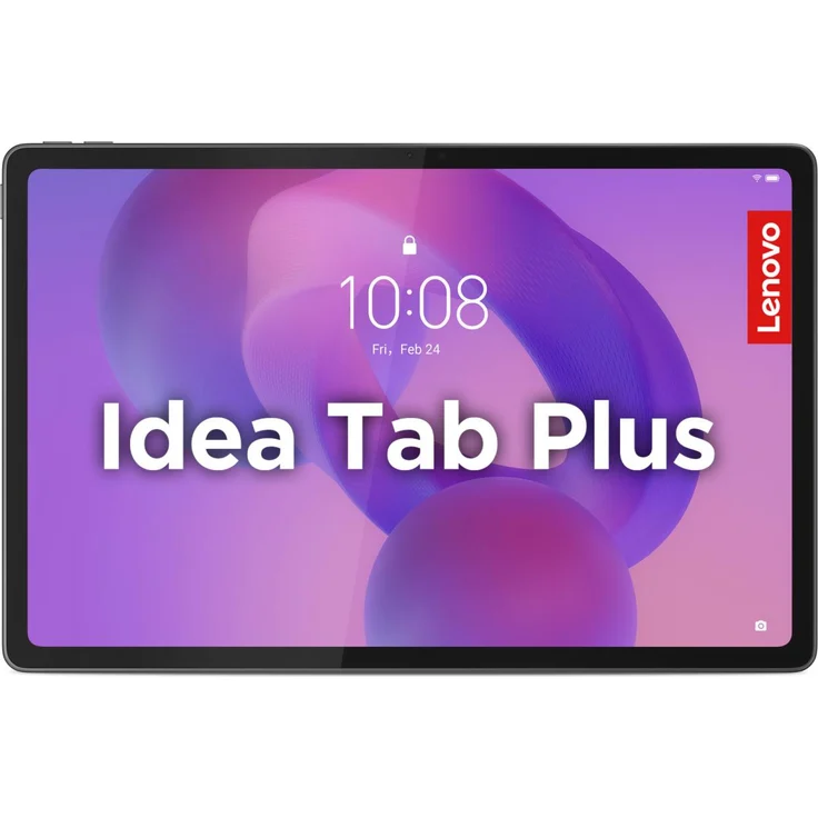 Lenovo Idea Tab Plus, 12,1 Zoll Tablet mit 2560 x 1600 Pixel, 256 GB Speicher, 8 GB RAM, Android 15, Grau