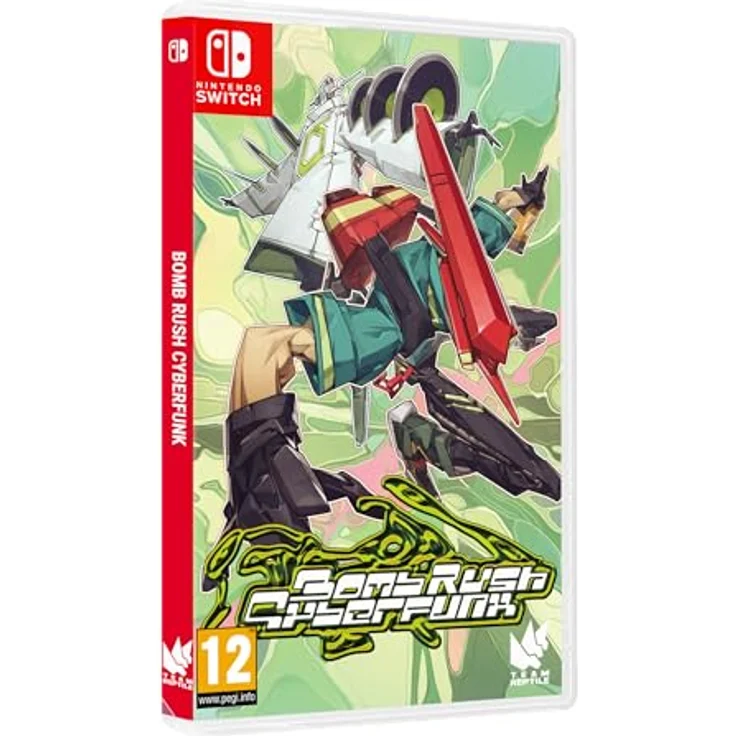 Skybound Games Bomb Rush Cyberfunk, Nintendo Switch Game mit umgebungsbasiertem Tricksystem – Bild 2