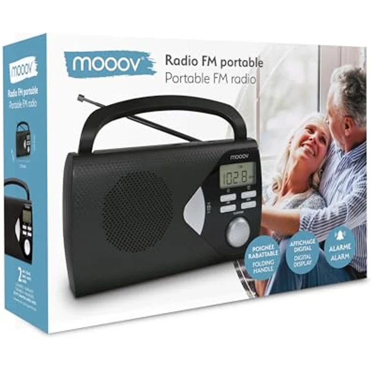 Metronic 477205 Tragbares Radio Schwarz – Bild 8