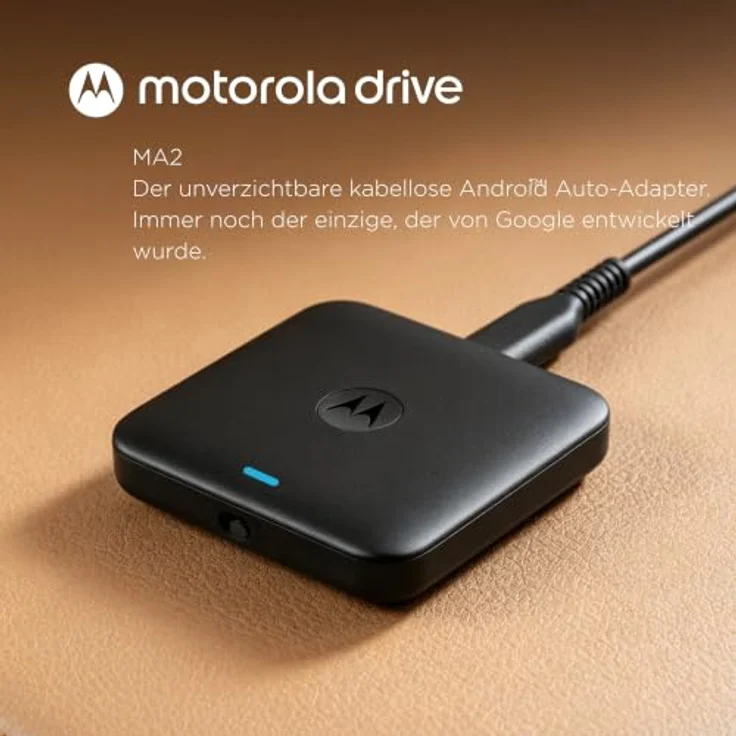 Motorola Drive MA2 Wireless Android Auto Adapter – Wi-Fi 5 GHz, automatische Bluetooth-Verbindung, USB-A und USB-C, Multipoint – Bild 4