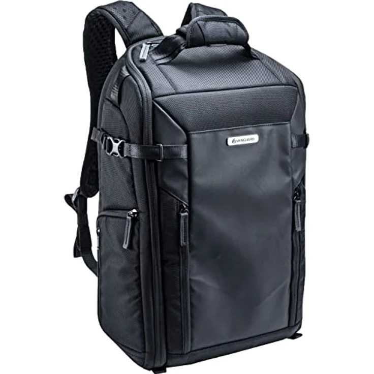 Vanguard VEO SELECT 48BF BK, Fotorucksack mit durchdachtem Innenlayout, gepolsterten Tragegurten, Schwarz – Bild 3