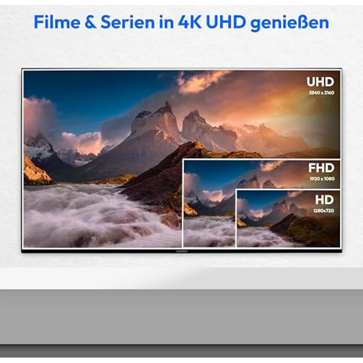 MEDION X15032 (MD 31411) 125,7 cm (50 Zoll) QLED Fernseher (Fire TV, 4K Smart TV, Dolby Vision HDR, Dolby Atmos, Netflix, Prime Video) – Bild 2