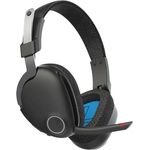 SonidoLab Vibe Production Wireless Over-Ear Headset Kopfhörer, 60+ Stunden Bluetooth-Arbeitszeit, schwarz