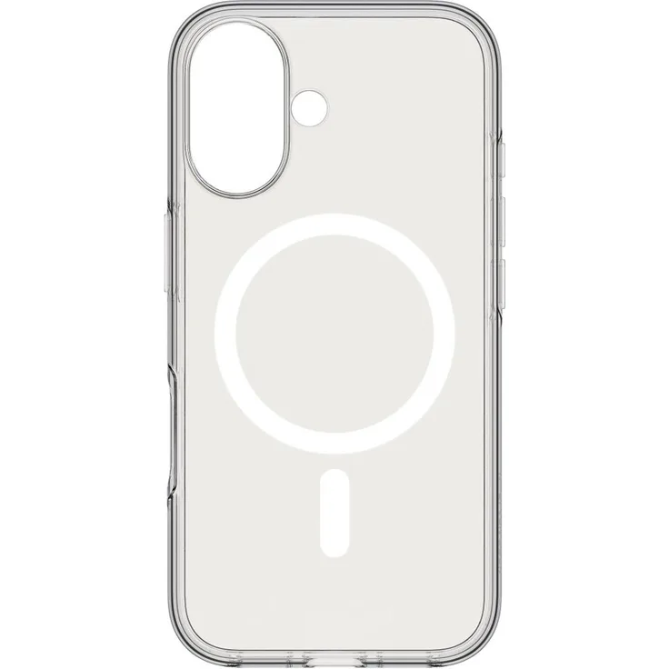 BlackRock Mag Clear Case Cover für Apple iPhone 16, transparent, schützende Handytasche