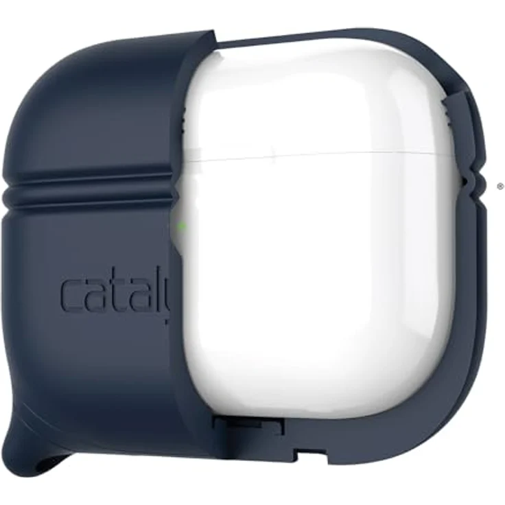 Catalyst Wasserdichtes Special Edition Case für AirPods Pro (1. und 2. Generation), IP67 Schutz, einteiliges Design, hoher Fallschutz, kabelloses Laden, Marineblau – Bild 5