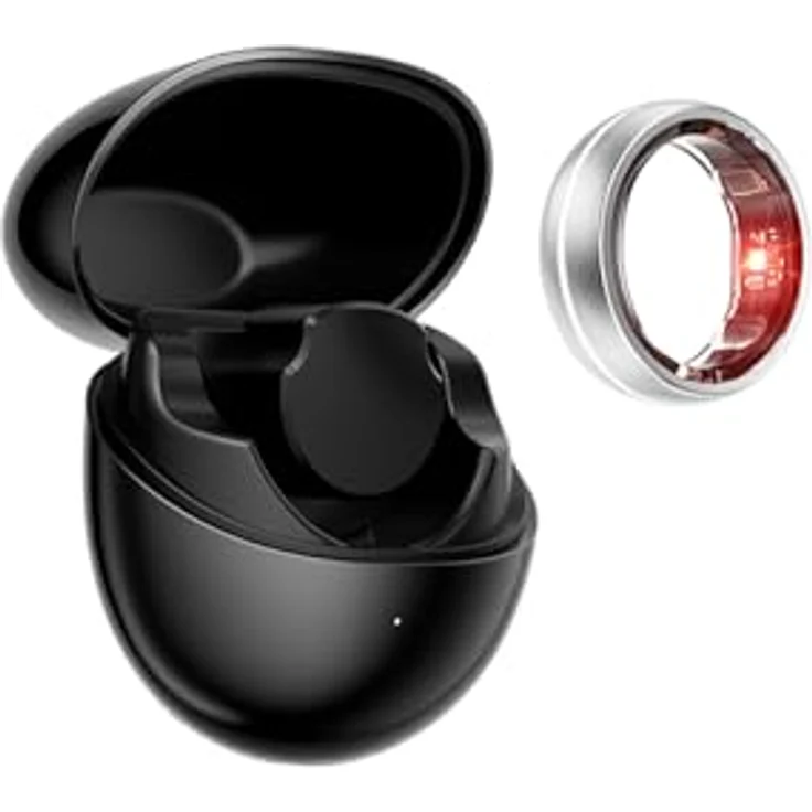 Nextring N2 Pro, Smart Ring mit Gesundheitsüberwachung, KI-Coach, wasserdicht bis 50m, Titan, bis zu 10 Tage Akkulaufzeit – Bild 2