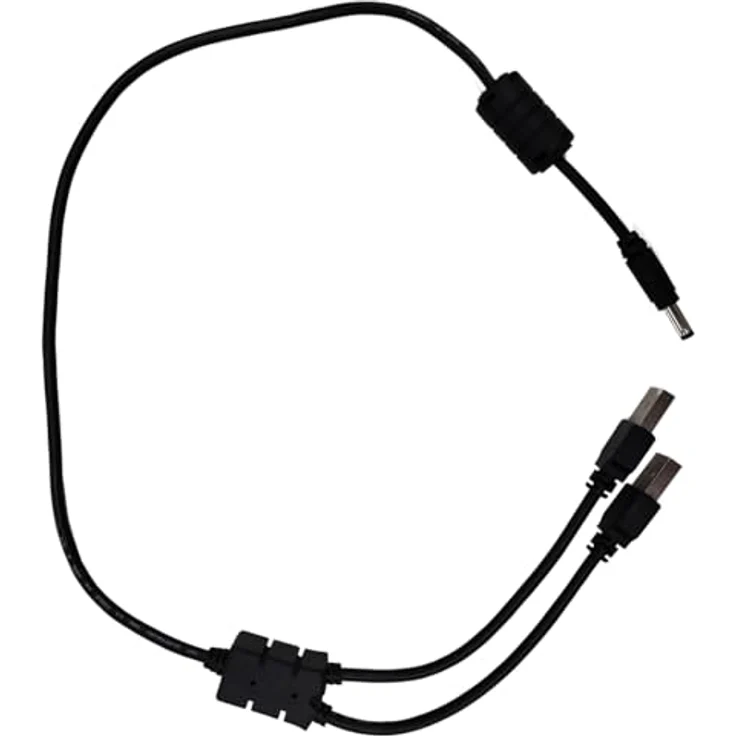 SILEX GL-118-2 Y-USB Power Cable für BR-300AN, 5 Volt, 0,5 m, schwarz – Bild 2