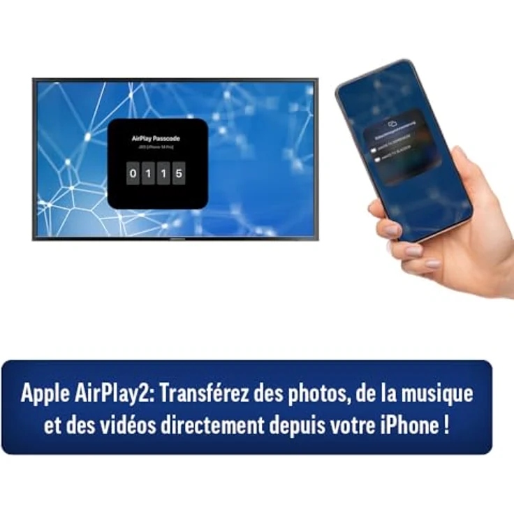 alphatronics SLA-32W4K, 32 Zoll 4K Ultra HD Fernseher mit integriertem Triple Tuner, Bluetooth 5.0 und Dual Band WiFi – Bild 5