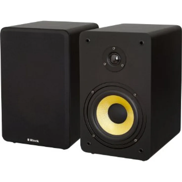 Audioblock S250 Regallautsprecher, Paar, schwarz